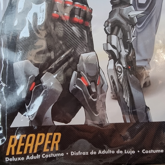 🆕️ Overwatch - Reaper Deluxe Adult Costume Medium (38-40) - Picture 5 of 8
